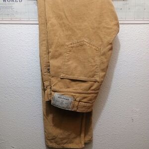 Patagonia Men's Organic Cotton Whiskey Color Corduroy Pants. 32x34". Never Worn.